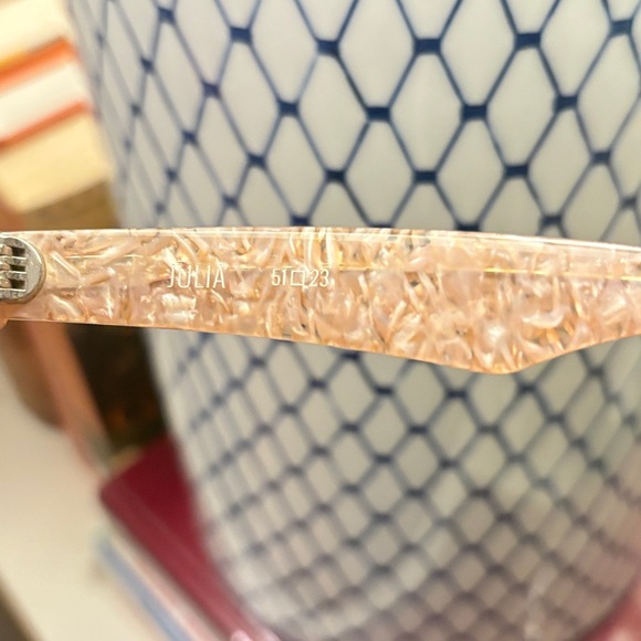 Krewe Pink Sunglasses Julia Cat-Eyed - Picture 3 of 4